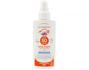 ALPHANOVA Sun Bb Spray Solaire Haute Protection - SPF50 - 125 ml