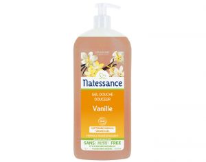 NATESSANCE Gel Douche Douceur Vanille Fruite - 1 L