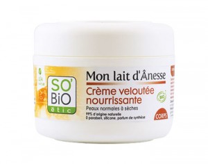 SO'BIO TIC Crme Nourrissante Corps au Lait d'Anesse - 200 ml