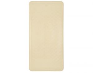 HEVEA Tapis de Bain en Caoutchouc Naturel Upcycl - 75 x 34 cm Sable