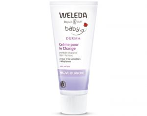 WELEDA Bb Derma Crme pour le Change  la Mauve Blanche - 50 ml