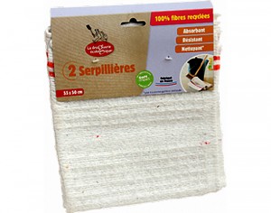 LA DROGUERIE ECOPRATIQUE Lot de 2 Serpillires