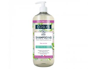 COSLYS Shampooing pour Toute la Famille - Aloe Vera Bio 