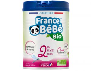 FRANCE BEBE BIO Lait de Suite 2 - de 6  12 mois - 800g