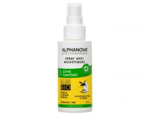 ALPHANOVA Spray Anti-Moustique Zone Tempre - 75ml