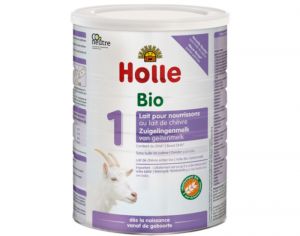 HOLLE Lait pour Nourrisson 1 Chvre - De 0  6 mois - 800 g