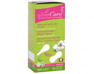 SILVERCARE Protge Slip Flexible 2 en 1 - Boite de 30