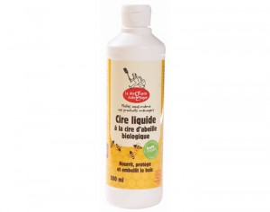 LA DROGUERIE ECOPRATIQUE Cire Liquide  la Cire d'Abeille - 500 ml