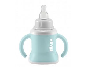 BEABA Tasse Evoluclip 3 en 1 - Airy Green - Ds 4 mois