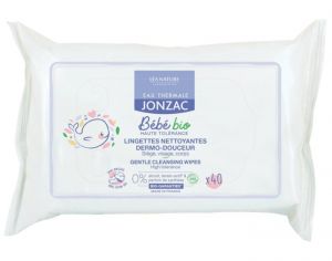 JONZAC Bb Lingettes Nettoyantes Dermo-Douceur - 40 lingettes