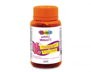 PEDIAKID Gommes Immunit - Got Framboise - Ds 3 ans