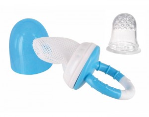 DBB REMOND Sucette Dcouverte Got 2 en 1 Silicone ou Filet - Bleu Translucide