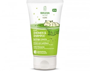 WELEDA KIDS Crme de Douche Corps et Cheveux - Citron Vert Ptillant - 150 ml