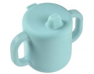 BEABA Tasse d'Apprentissage Silicone - Blue