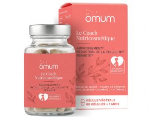 OMUM Complment Alimentaire Nutricosmtique Le Coach Fermet - 60 glules