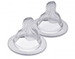 MAM Ttine Silicone Vitesse 3 - Dbit Rapide - Lot de 2