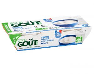 GOOD GOUT Dessert Brass Vache Nature - Ds 6 mois - 2 x 100g