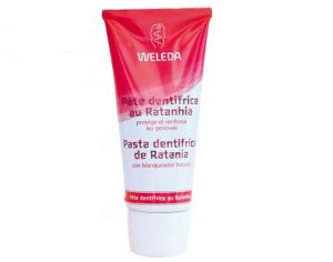 WELEDA Dentifrice au Ratanhia - 75 ml