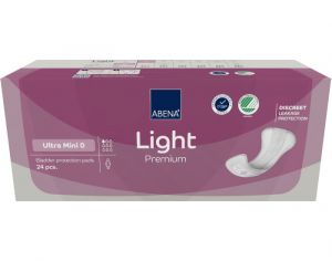 ABENA Light Protge Slip Incontinence Ultra Mini - Paquet de 24 - 100ml