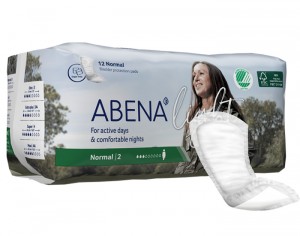 ABENA Light Serviettes Incontinence Normal - Paquet de 12 - 350 ml