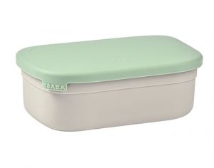 BEABA Boite Repas en Inox - Vert Sauge