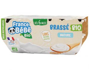 FRANCE BEBE BIO Brass Nature - 4x100 g - Ds 6 mois