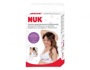 NUK Soutien-Gorge Grossesse & Allaitement Blanc