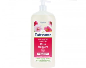 NATESSANCE Gel Douche Douceur Rose Trmire - 1L