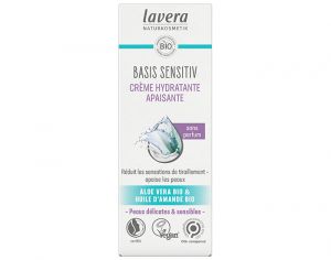 LAVERA Basis Sensitiv Crme Hydratante Apaisante - 50 ml