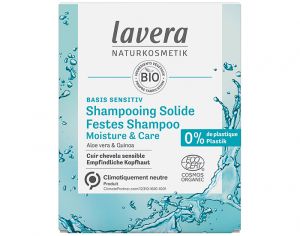 LAVERA Basis Sensitiv Shampooing Solide Hydratation & Soin - 50 g