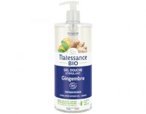 NATESSANCE Gel Douche Stimulant Gingembre - 1L