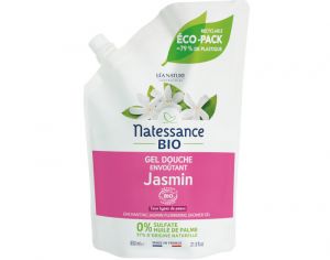 NATESSANCE Gel Douche Envotant Jasmin Bio - 650 ml