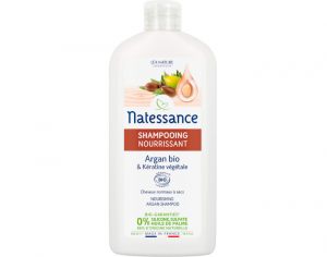 NATESSANCE Shampooing Nourrissant - Argan Bio & Kratine Vgtale - 500 ml