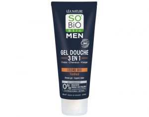 SO'BIO TIC Gel Douche Men 3 en 1 Cdre Bio - 200 ml