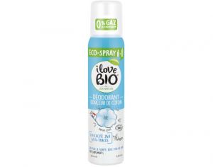 I LOVE BIO Dodorant co-Spray Douceur de Coton - 100 ml