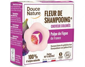 DOUCE NATURE Fleur de Shampoing Cheveux Colors - 85g