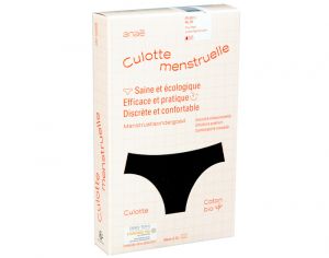 ANAE Culotte Menstruelle Flux Modr Noir