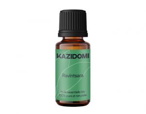 KAZIDOMI Huile Essentielle de Ravintsara Bio - 10 ml