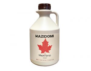 KAZIDOMI Sirop rable Ambr Grade A Bio - 1 L