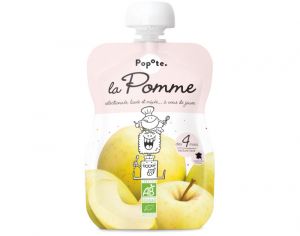 POPOTE Gourde Pomme Lisse - 120g