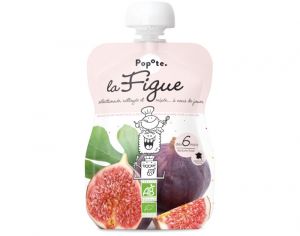 POPOTE Gourde Figue Bio - 120 g - Ds 6 mois