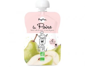 POPOTE Gourde Poire Bio - 120 g - Ds 4 mois