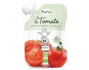 POPOTE Gourde Tomate Bio - 120 g - Ds 6 mois