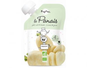 POPOTE Gourde Panais Bio - 120 g - Ds 4 mois