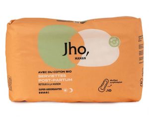 JHO Serviettes Post-partum - Boite de 10