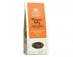 LES JARDINS DE GAIA Tisane d'Allaitement Bio Maman Baby - Anis et Fenouil - 200 g