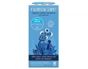 NATRACARE Tampons Avec Applicateur - Boite de 16 Super