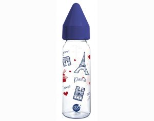 DBB REMOND Biberon en Verre Paris - 240 ml - Ttine Silicone