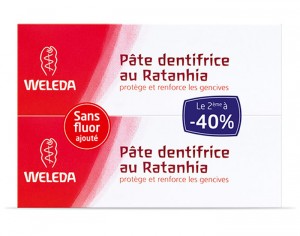 WELEDA Duo Pte Dentifrice Ratanhia