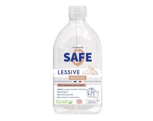 SAFE Lessive 100% Vgtale Amande Sans Allergne - 1 L